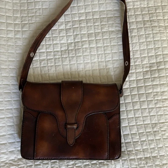 Vintage brown purse - Picture 3 of 9